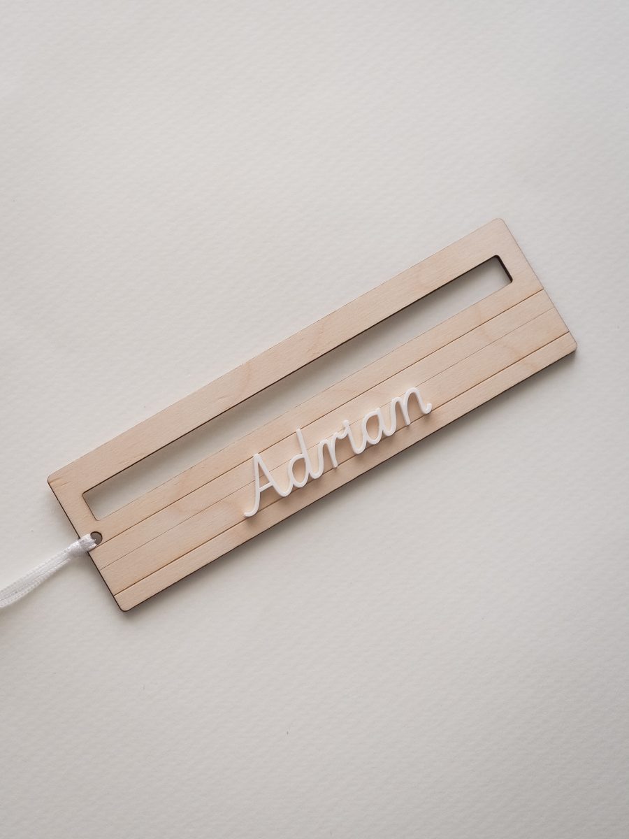 Lesehilfe mit Personalisierung - Acryl