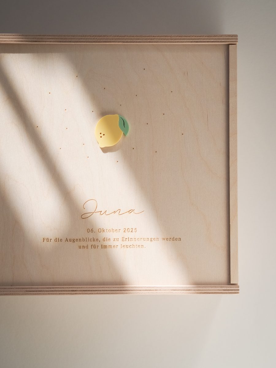 3D Erinnerungsbox mit Motiv - Größe M