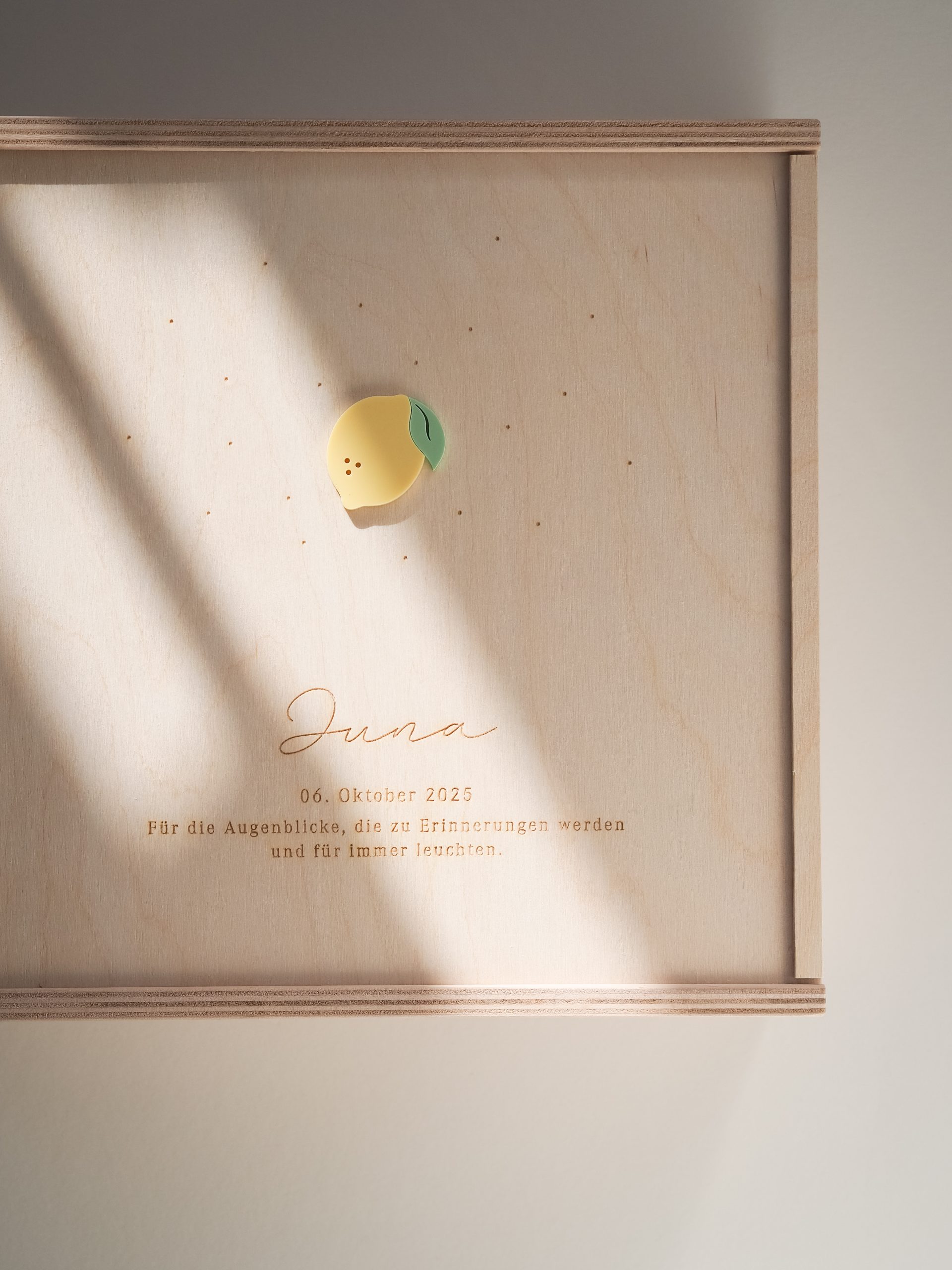 3D Erinnerungsbox mit Motiv - Größe M