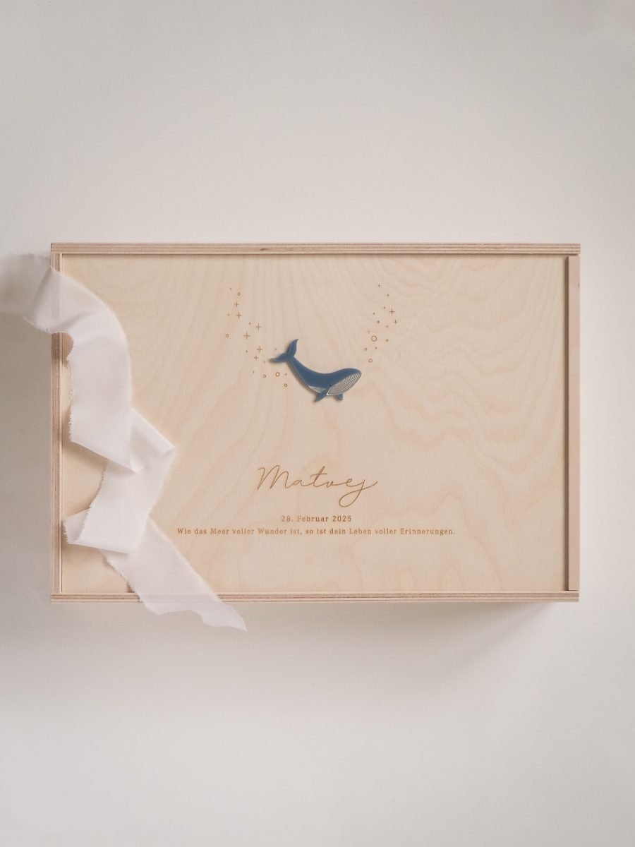 3D Erinnerungsbox mit Motiv - Größe XL